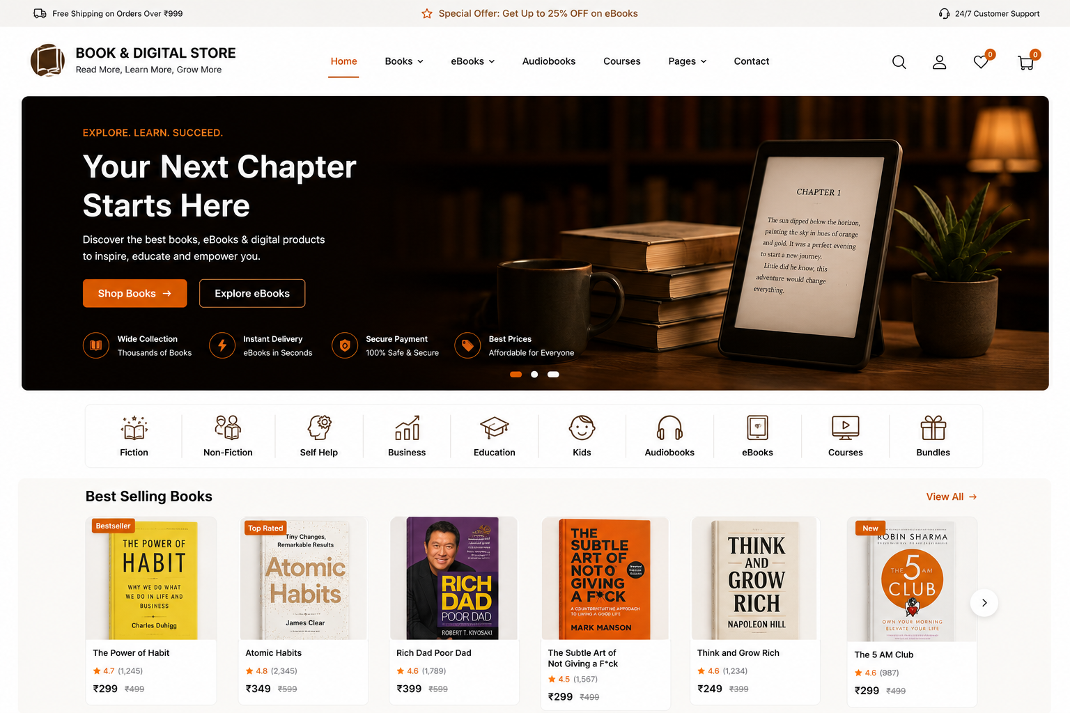 Book & Digital Store